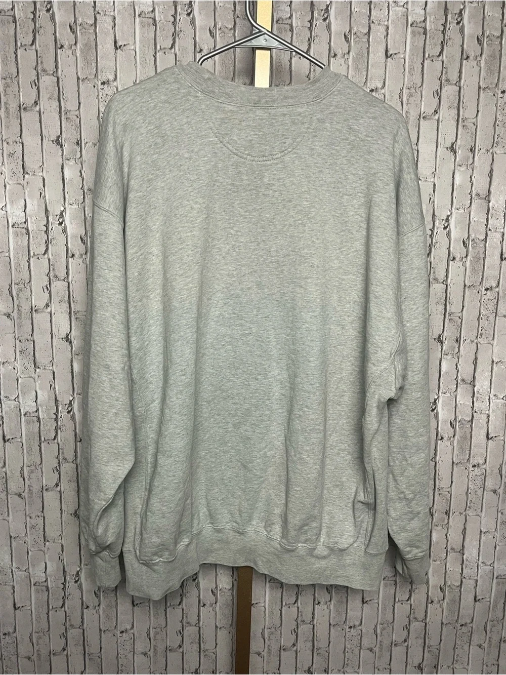 Vintage 90s Nike Arch Spell Out Sweatshirt XL Gray Center Swoosh